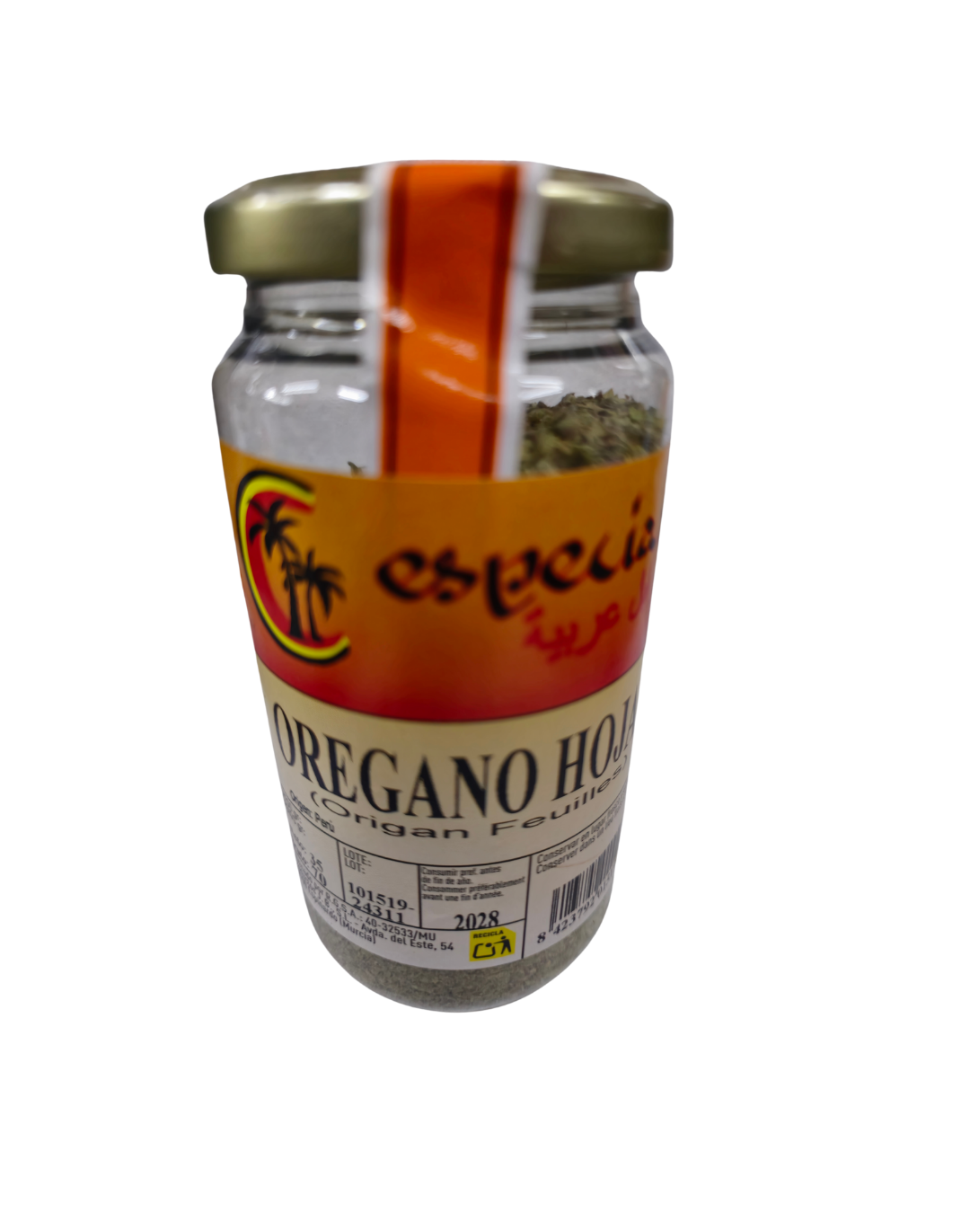 ESPECIAS Oregano Hojo