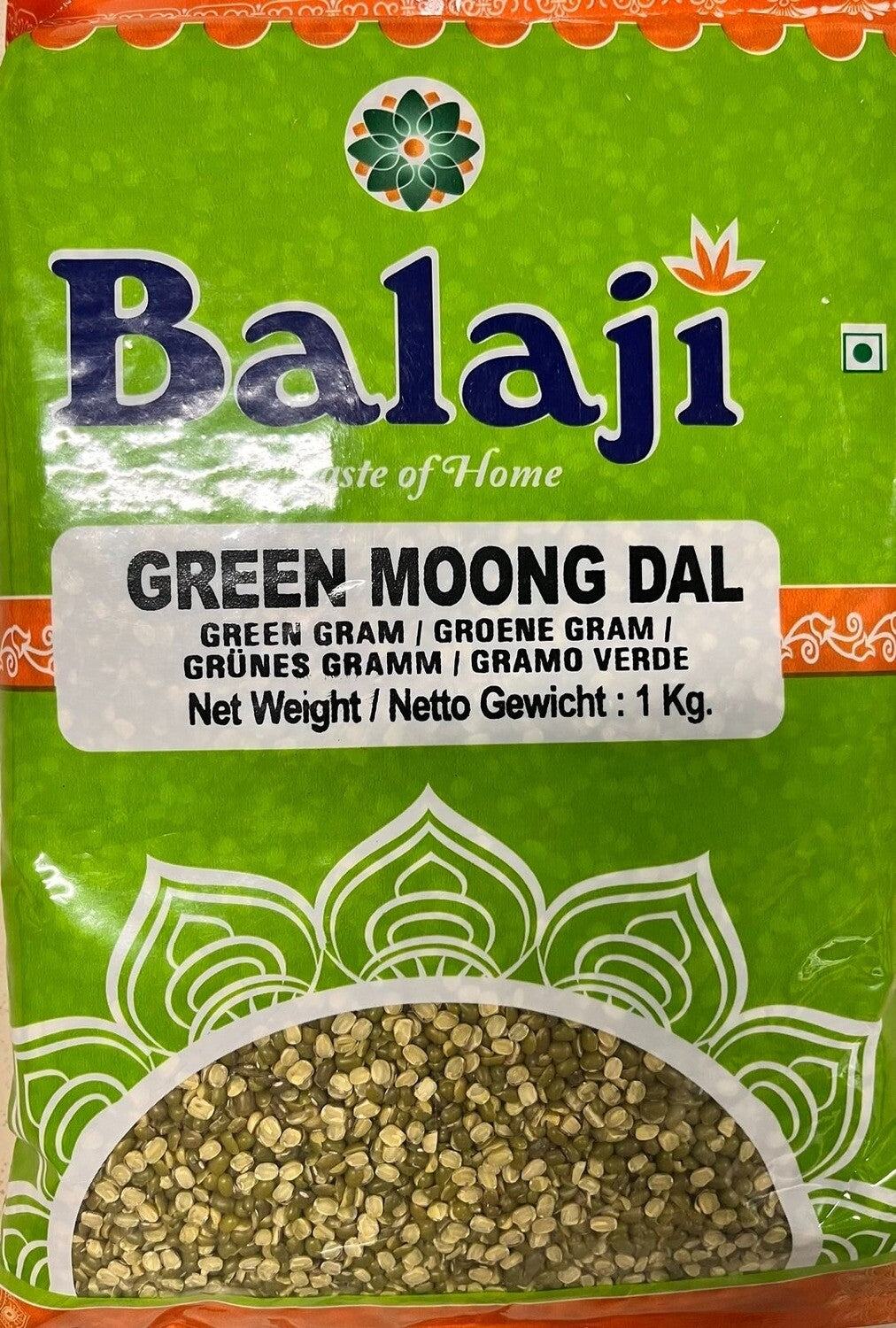 BALAJI Green Moong Dal 1kg