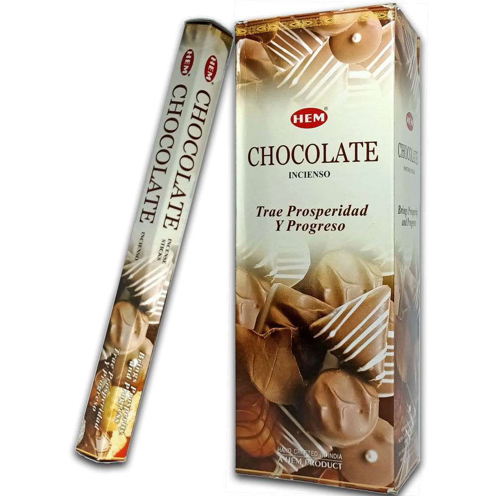 Incenso de chocolate 20 varetas HEM
