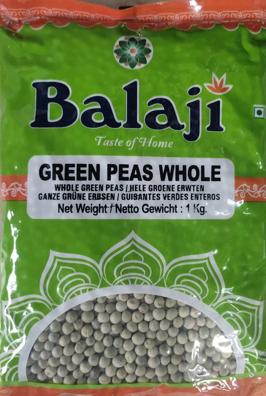 Balaji Green Peas Whole 1kg
