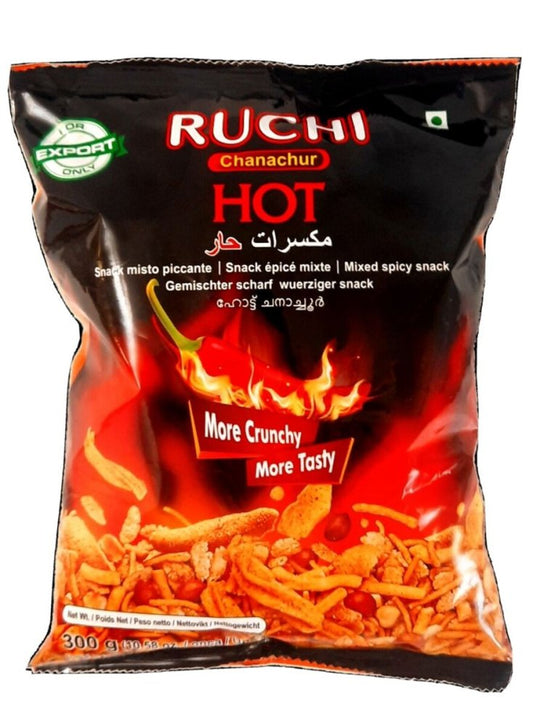 RUCHI Chanachur Hot Snack Misto picante 300 gr