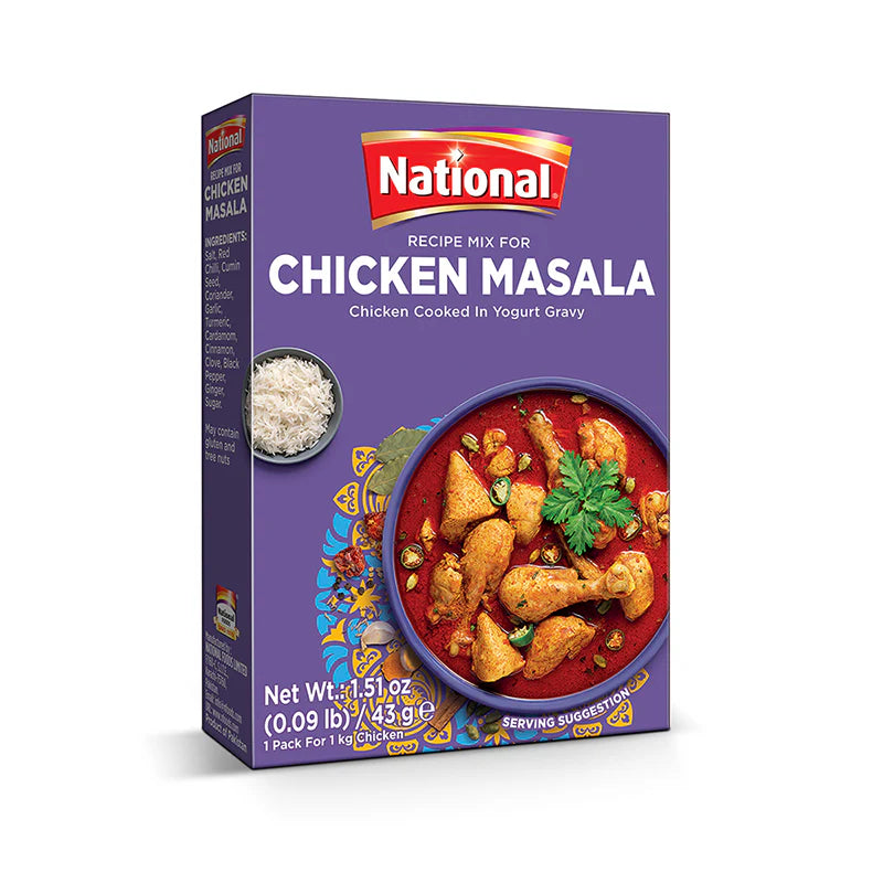 NATIONAL Chicken Masala 43g x2