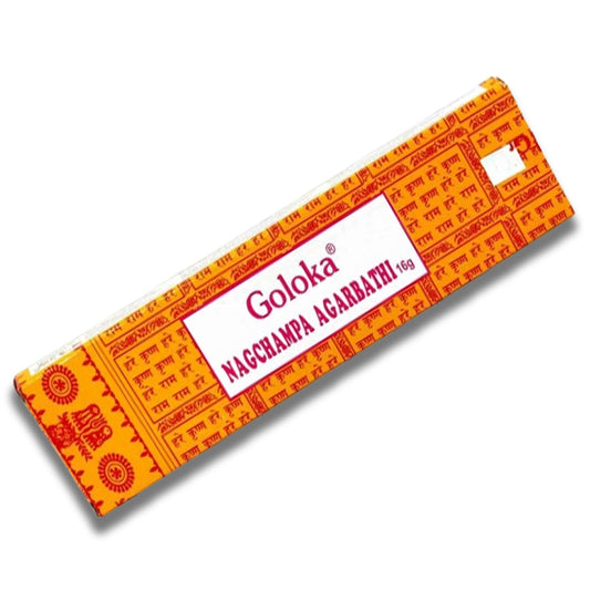 INCENSO INDIANO GOLOKA NAG CHAMPA AGARBATHI 16G