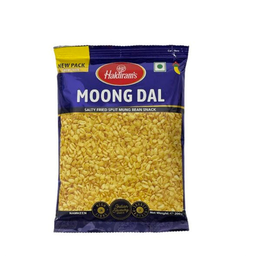 Haldiram´s  moong Dal Salty Fried Split Mung Bean Snack 200 gr