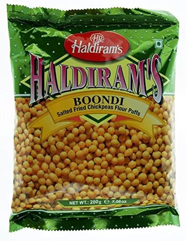 Haldiram´s Boondi Salted fried Chickpeas Puffs