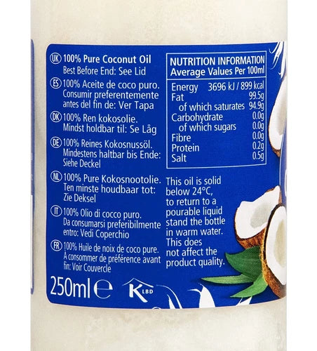 KTC 100% Reines Kokosnussol